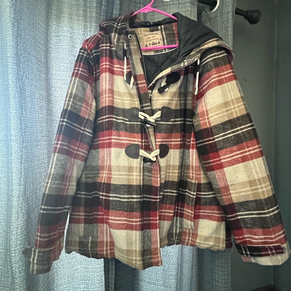 Checkered coat